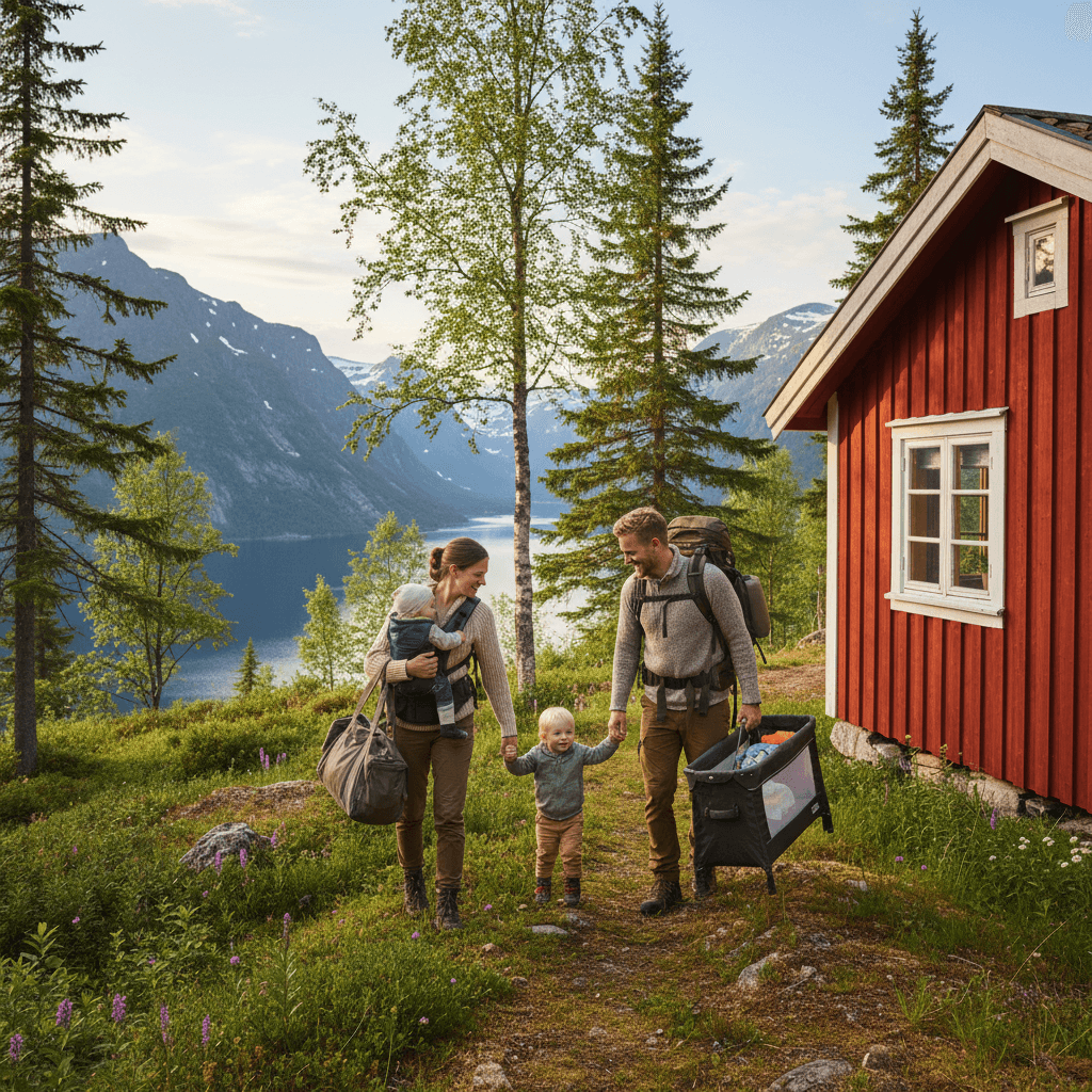 Hytte med baby - Pakkeliste og sjekkliste 2026 | BabyHub