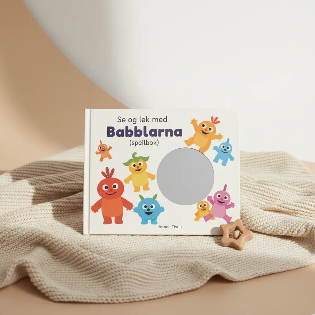Se og lek med Babblarna (speilbok)