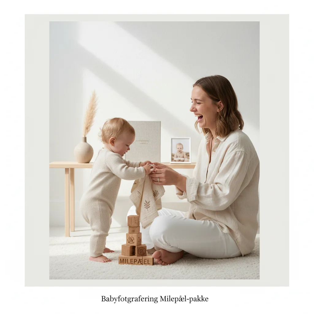 Babyfotografering Milepæl-pakke