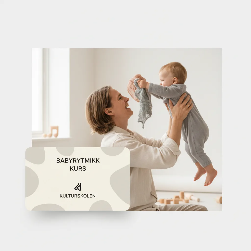 Babyrytmikk Kurs - Gavekort