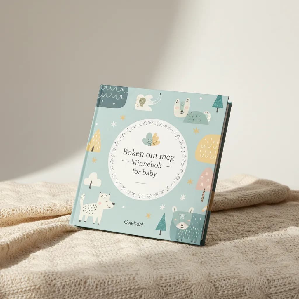 Boken om meg - Minnebok for baby