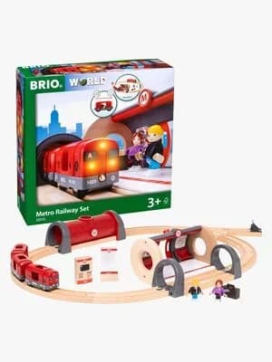 BRIO World Togbane Undergrunnssett