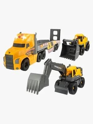 Dickie Toys Volvo Lastebil med Kjøretøy