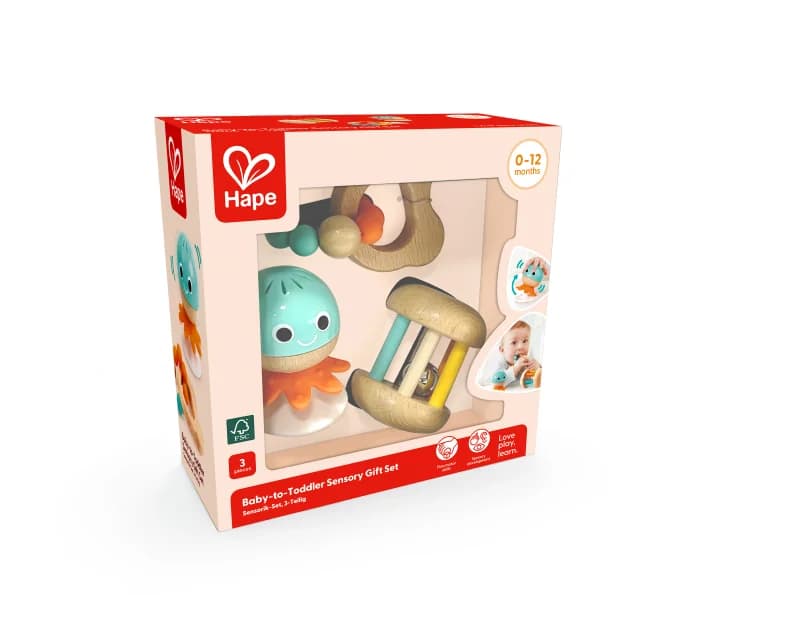 Hape Baby Sensorisk Gavesett