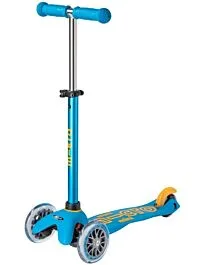 Micro Mini Deluxe Sparkesykkel Ocean Blue