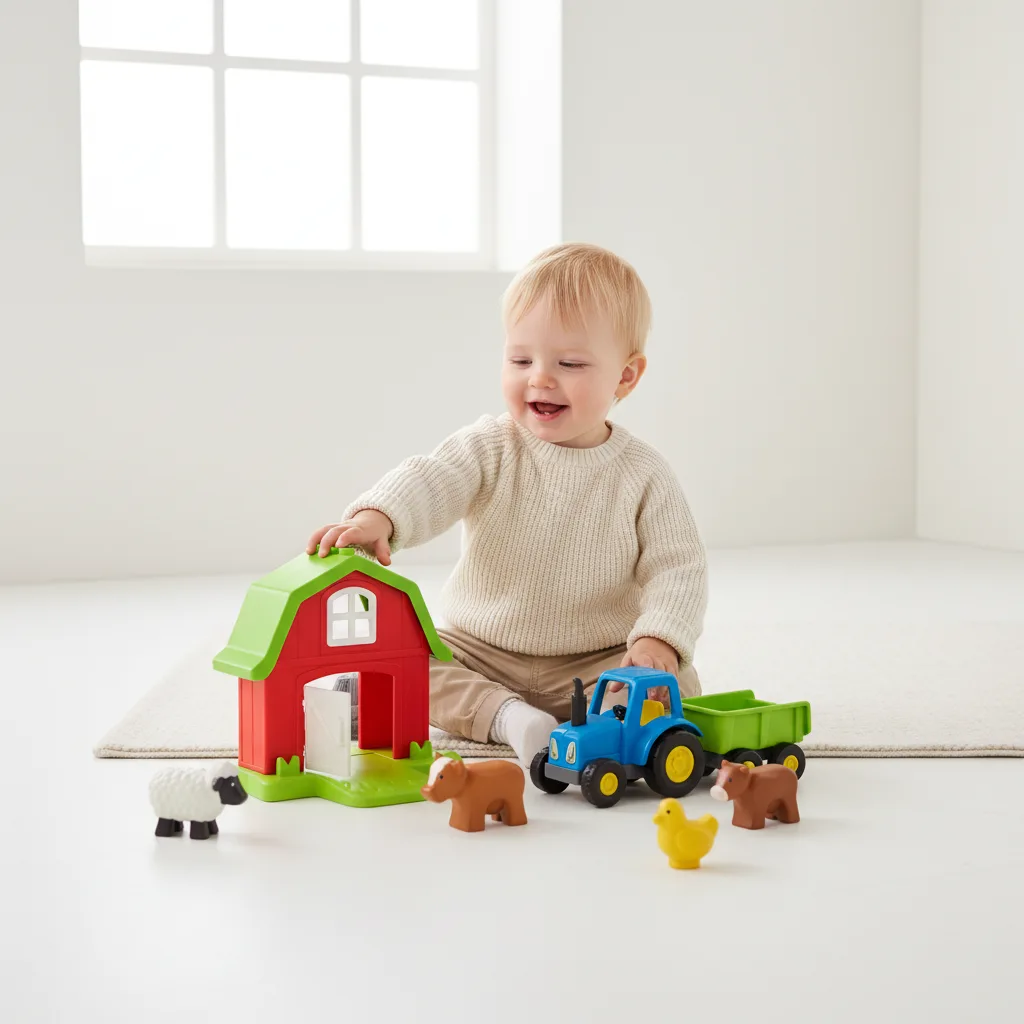 Playmobil 1.2.3 Bondegård