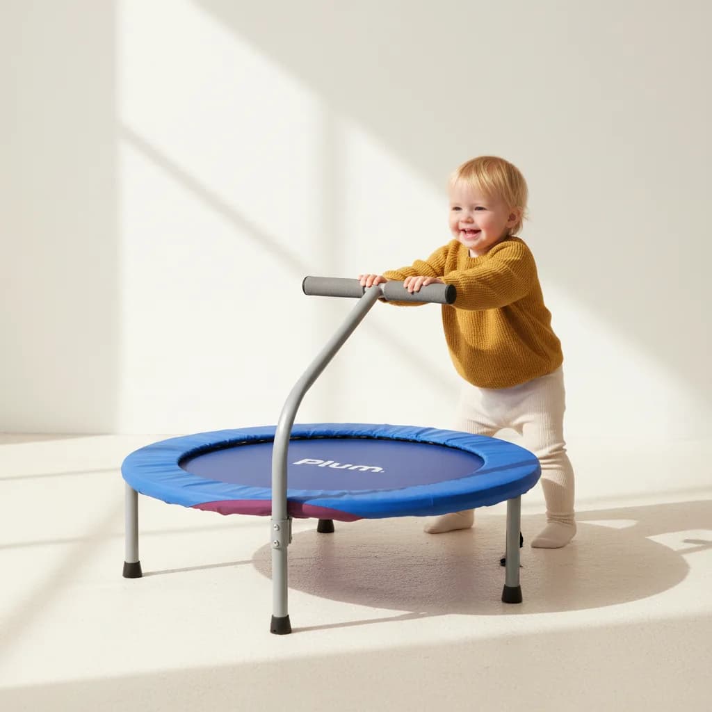 Plum Junior Trampoline med Håndtak