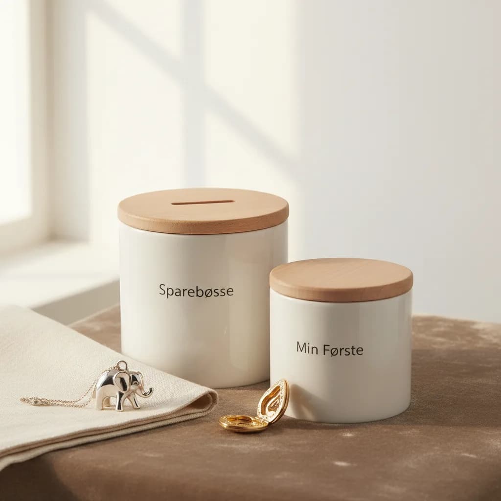 Sett - Sparebøsse & Min Første