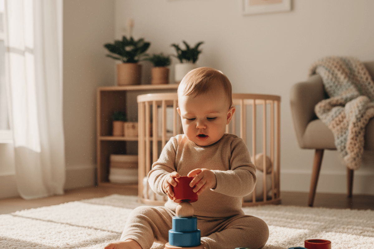 Aktiviteter for baby 6-9 måneder