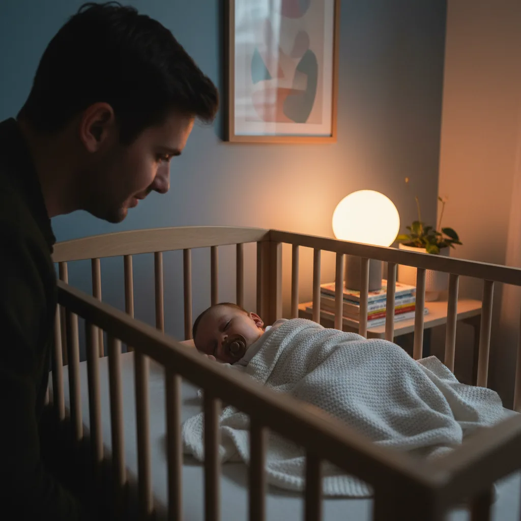 Omsorgsfull forelder som støtter barn - Dagsoving og lurer - komplett guide for baby 0-18 måneder