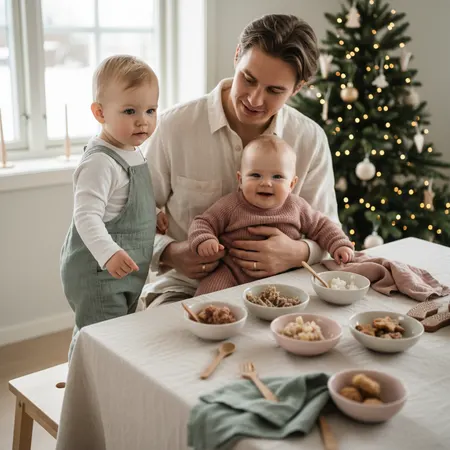Julekaker og julebakst for barnefamilier