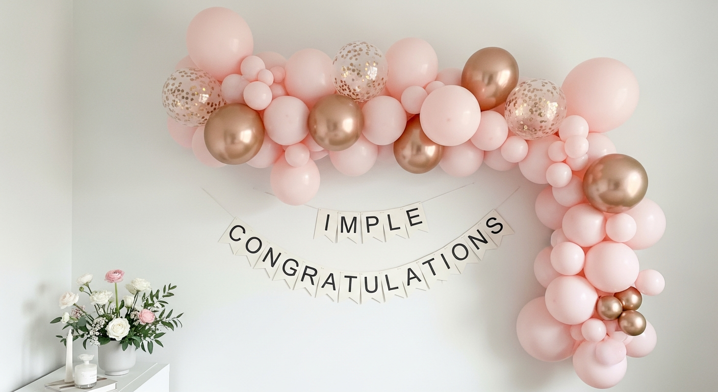 Scandinavian baby shower decorations