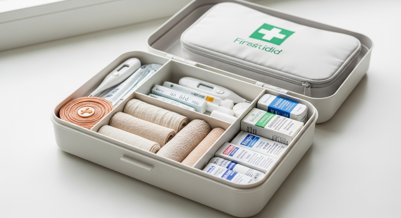 Førstehjelpskit for baby: Alt du trenger for trygghet hjemme og på tur