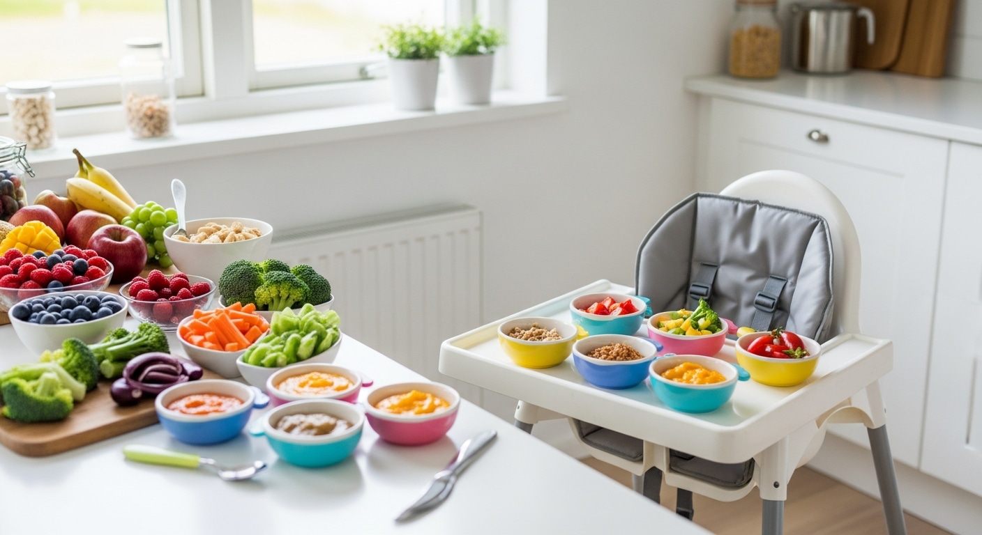 Matintroduksjon for baby: Komplett guide fra 4-12 måneder